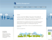 Tablet Screenshot of mobilitymanagement.se